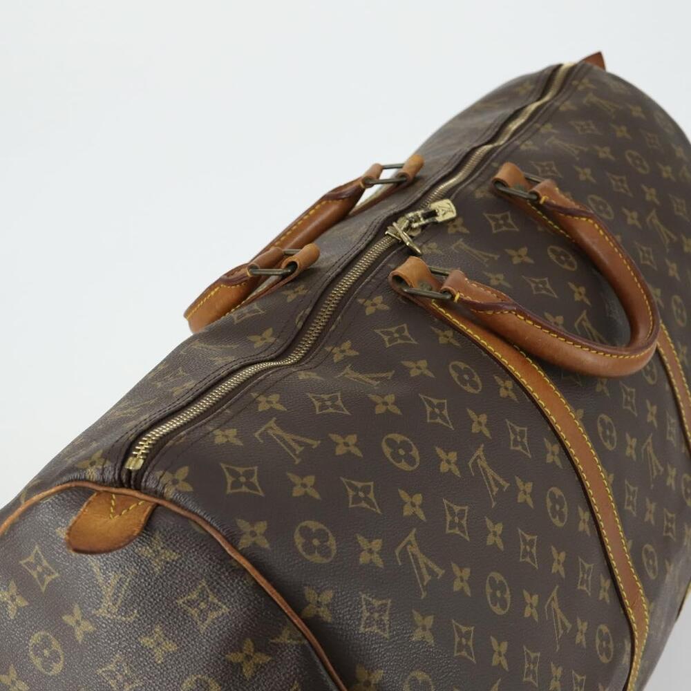 LOUIS VUITTON Monogram Keepall 60 Boston Bag M41422 LV Auth hk3288 - Picture 6 of 16